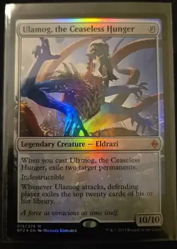 Ulamog, the Ceaseless Hunger Battle for Zendikar Foil - Image 1