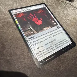 Patchwork Banner (Surge Foil) 207 MTG MSC Commander: Marvel Super Heroes Foil NM - Image 3