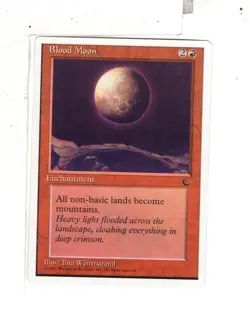 MTG SkeenAB Blood Moon from Chronicles. NM. - Image 1