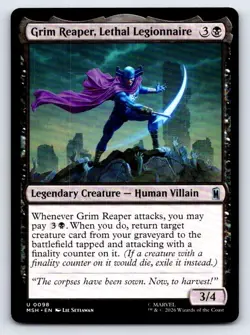 Grim Reaper, Lethal Legionnaire 98 Marvel Super Heroes Magic: The Gathering - Image 1