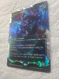 Clarion Conqueror (Showcase) (Halo Foil) Tarkir: Dragonstorm Foil - Image 4