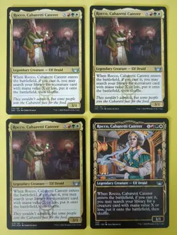 Rocco, Cabaretti Caterer - Streets of New Capenna - MTG (Set of 4, 1x FOIL + SC) - Image 1
