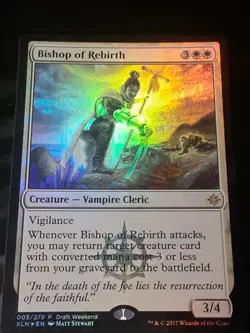Bishop of Rebirth FOIL , Ixalan , Light play , MTG, FREE SHIPPING - Image 2