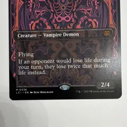 Wizards of the Coast Bloodletter of Aclazotz Borderless Mythic EN #336 Ixalan - Image 3