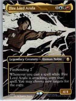 Fire Lord Azula (0313) (Borderless) 313 Avatar: The Last Airbender MTG NM - Image 1