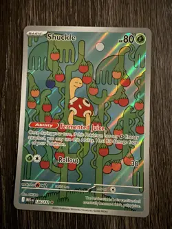 Pokemon TCG Shuckle Full Art Holo Card 136/132 NM - Image 1