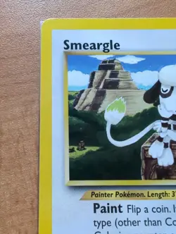 Pokemon TCG Smeargle WOTC Promo 32 LP - Image 5