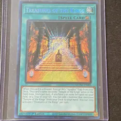 Yu-Gi-Oh! TCG Treasures of the Kings MZTM-EN006 Secret Rare NM/M - Image 1