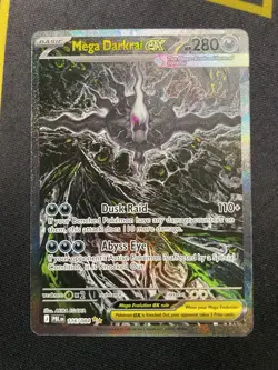 Pokemon TCG Mega Darkrai ex 116/084 ME 05: Pitch Black SIR Full Art English - Image 1