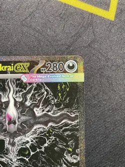 Pokemon TCG Mega Darkrai ex 116/084 ME 05: Pitch Black SIR Full Art English - Image 3