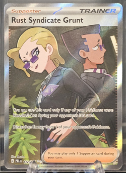 Pokemon TCG- Rust Syndicate Grunt 112/084 Ultra Rare- Pitch Black - Image 1