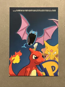1999 Topps Pokemon - TV Animation Edition - Staryu TV5 #120 Puzzle - Image 2