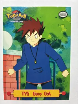 Gary Oak - Pokemon 1999 Topps TV - #TV8 - LP - Image 1