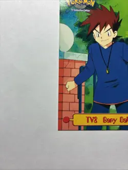 Gary Oak - Pokemon 1999 Topps TV - #TV8 - LP - Image 5