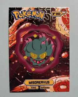 Misdreavus #200- Card Tops Pokedex Database 2024 - Pokemon Card NM - Image 1