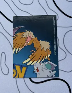 TV7 Professor Oak Topps 1999 TV Animation Series Pokemon - Image 2