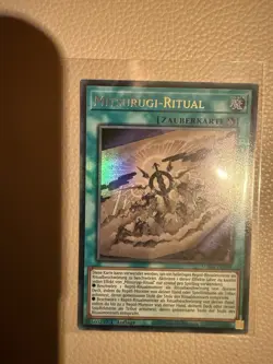 Yu Gi Oh Mitsurugi Ritual SUDA-DE095 Ultra Rare 1. Auflage Near Mint #2 - Image 1