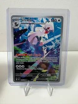 Silvally 095/084 IR - 2026 Pokemon Pitch Black Illustration Rare Holo NM - Image 1
