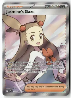 JASMINE'S GAZE 233/191 ULTRA RARE SURGING SPARKS POKEMON HOLO NEAR MINT - Image 1