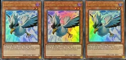 Yugioh Blackwing - Blizzard The Far North BLCR-EN059 Ultra Rare 1st Mint x3 - Image 1