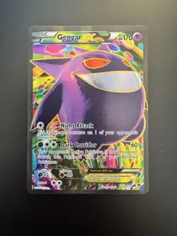 Pokemon TCG - Gengar EX 114/119 XY Phantom Forces 2014 Full Art Holo Rare - Image 1