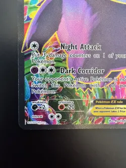 Pokemon TCG - Gengar EX 114/119 XY Phantom Forces 2014 Full Art Holo Rare - Image 4