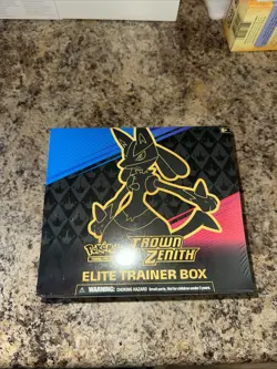 Crown Zenith Elite Trainer Box Sealed ETB Pokemon - Image 1