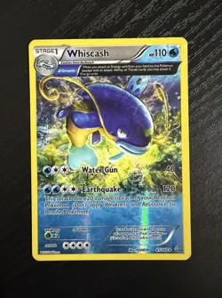 Whiscash (Alpha) 41/160 XY - Primal Clash Pokemon TCG Reverse Holo - Image 1