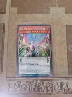 YUGIOH ODD-EYES PHANTASMA DRAGON BLCR-EN075 SECRET 1ST ED NM - Image 2