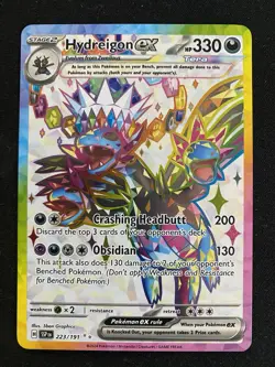 Hydreigon Ex 223/191 Pokemon Surging Sparks Full Art NM - Image 1