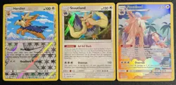 Pokemon Cosmic Eclipse Stoutland 248/236 Secret 176/236 Herdier 175 Lillipup 174 - Image 1
