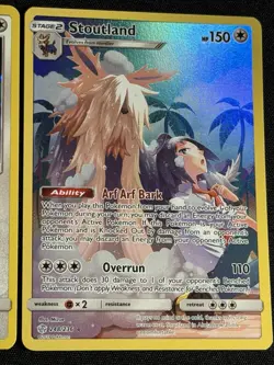 Pokemon Cosmic Eclipse Stoutland 248/236 Secret 176/236 Herdier 175 Lillipup 174 - Image 4
