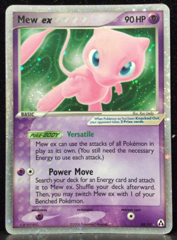 Mew EX Holo 88/92 (Fart Swirl) Legend Maker 2006 MP Condition Pokemon Nintendo - Image 1
