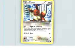 Eevee 90/116 Common Plasma Freeze Pokemon Near Mint - Image 1