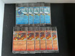 6 Armarouge, 5 Primarina Lot Of 11 PITCH BLACK Promos What's Your Favorite Stamp - Image 1