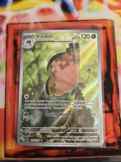 Vivillon 193/191 English Pokemon Surging Sparks Illustration Rare - Image 1