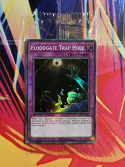 MAX RARITY Floodgate Trap Hole OPTP-EN001 YuGiOh Speed Duel Sealed Limited Ed NM - Image 1