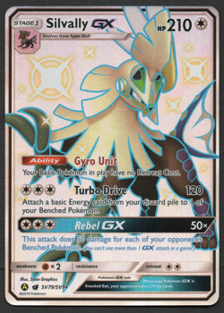 Silvally GX SV79/SV94 Pokemon TCG: Hidden Fates Shiny Vault NM - Image 1