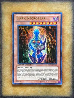 Yugioh Dark Necrofear LC03-EN002 Ultra Rare Limited Edition NM - Image 1