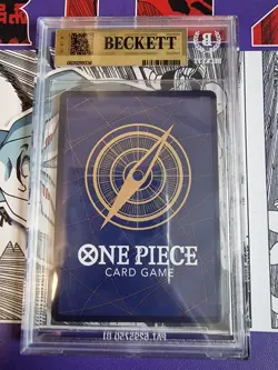 One Piece Monkey.D.Luffy OP13-118 Alt SEC English BGS 9.5 - Image 2