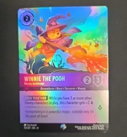 Disney Lorcana Winnie the Pooh Hunny Archmage EPIC attack of the vine! 212/207 - Image 1