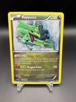 Rayquaza XY64 XY Promos Pokemon Card Cosmos Holo Foil Rare TCG - Image 1