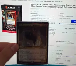 MTG Innistrad Crimson Vow Commander Vampiric Bloodline 100-Card Deck - Image 1