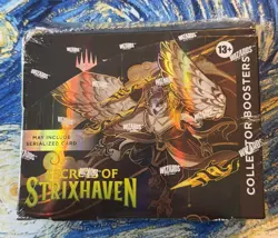 New Sealed MTG Magic The Gathering Secrets Of Strixhaven Collector Booster Box - Image 1