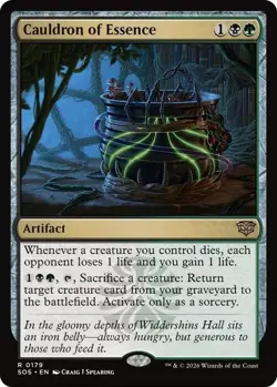 Magic- Cauldron of Essence (Foil)- Secrets of Strixhaven - Image 1