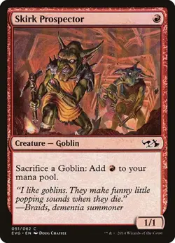 Skirk Prospector Duel Decks Anthology: Elves vs. Goblins LP MTG - Image 1