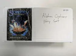 Sorcery Contested Realm - Alpha Ordinary Playset - Image 1