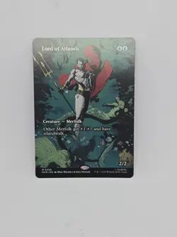 MTG Marvel Super Heroes - Lord of Atlantis (Borderless) -0056 Non Foil - Image 1