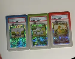 Pokemon Starter Set Legendary Collection Reverse Holo Rare 2002 Sequential PSA 1 - Image 1