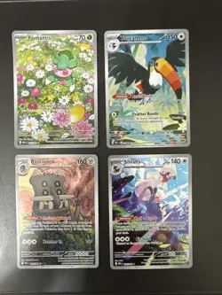 Lot of Pokemon TCG Pitch Black Illustration Rare Cards - Image 1